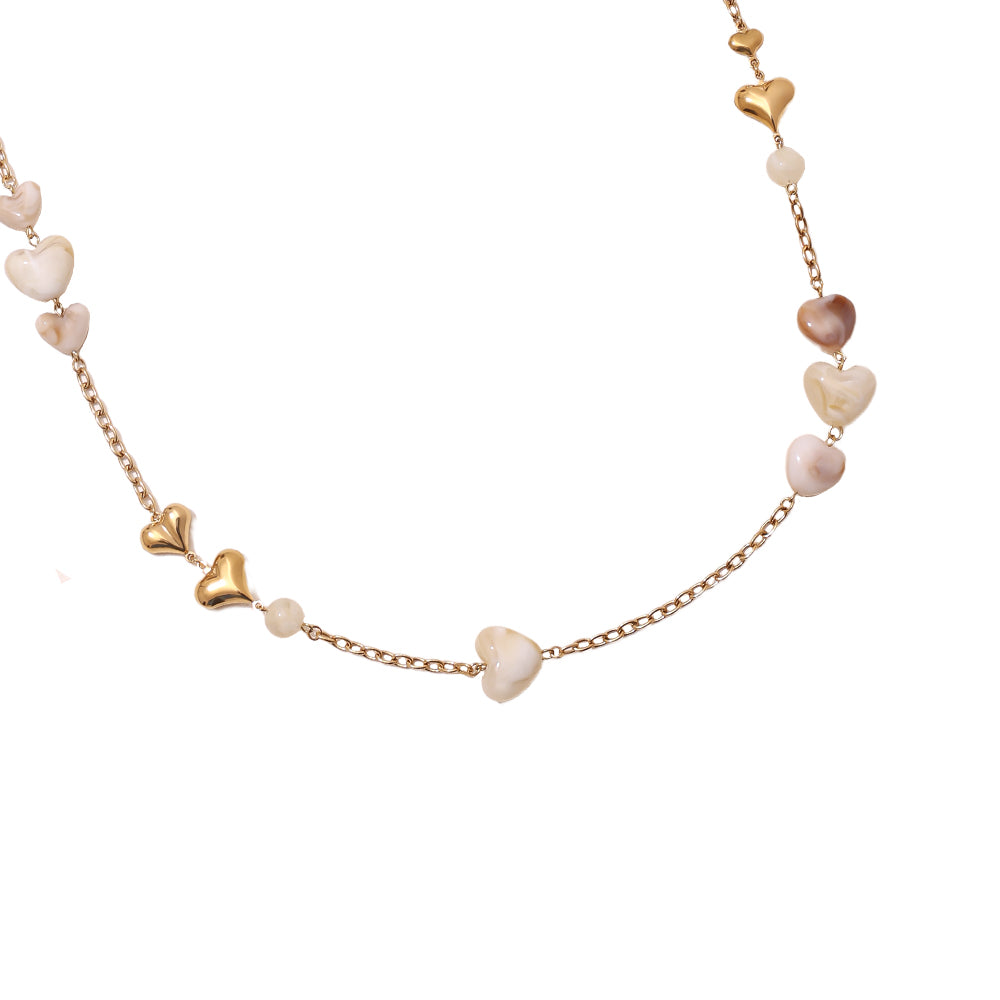 AIROLA Halskette Beige Detail