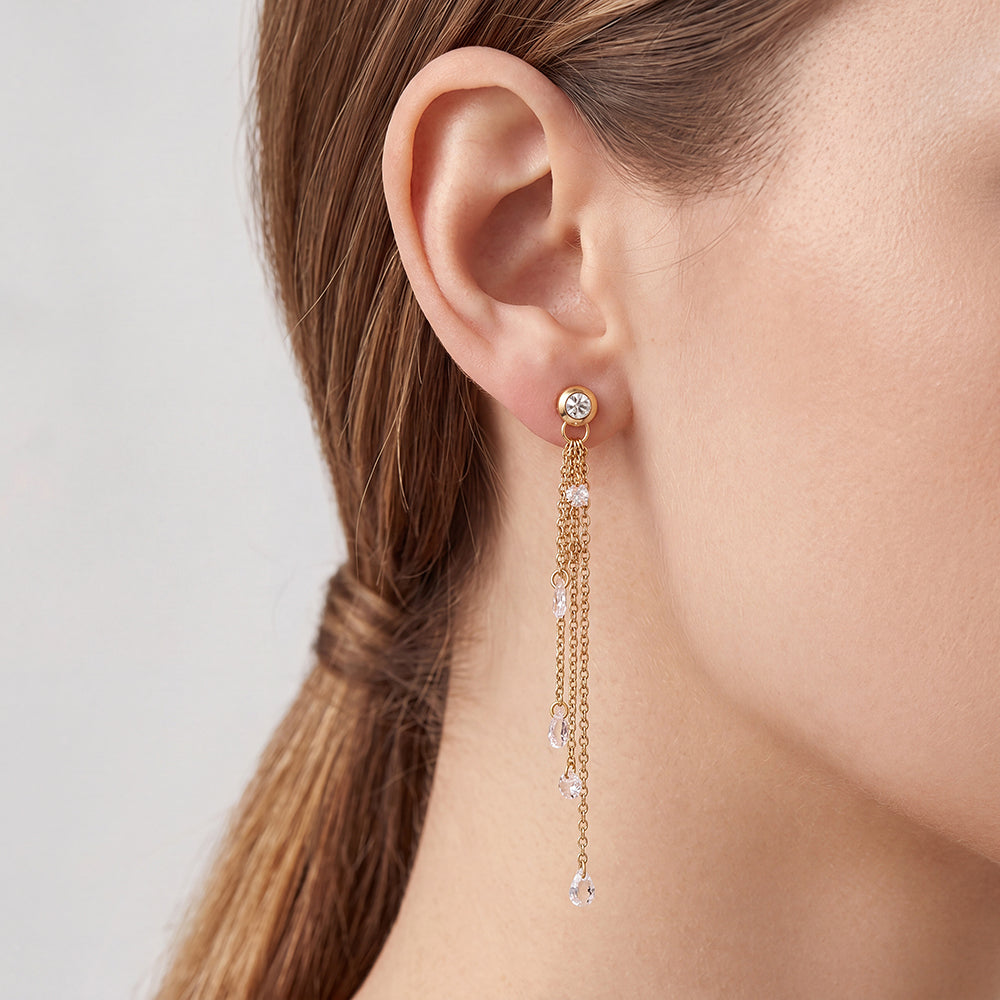 TAGLIACOZZO Ohrringe Gold Detail