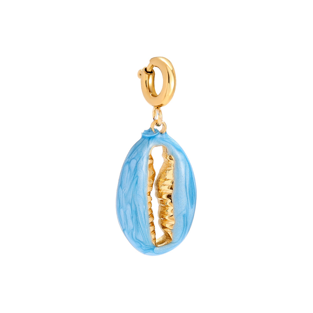 ALAGNA Modular Charm - Edelstahl Pendant 17mm Spring Clasp Sealife