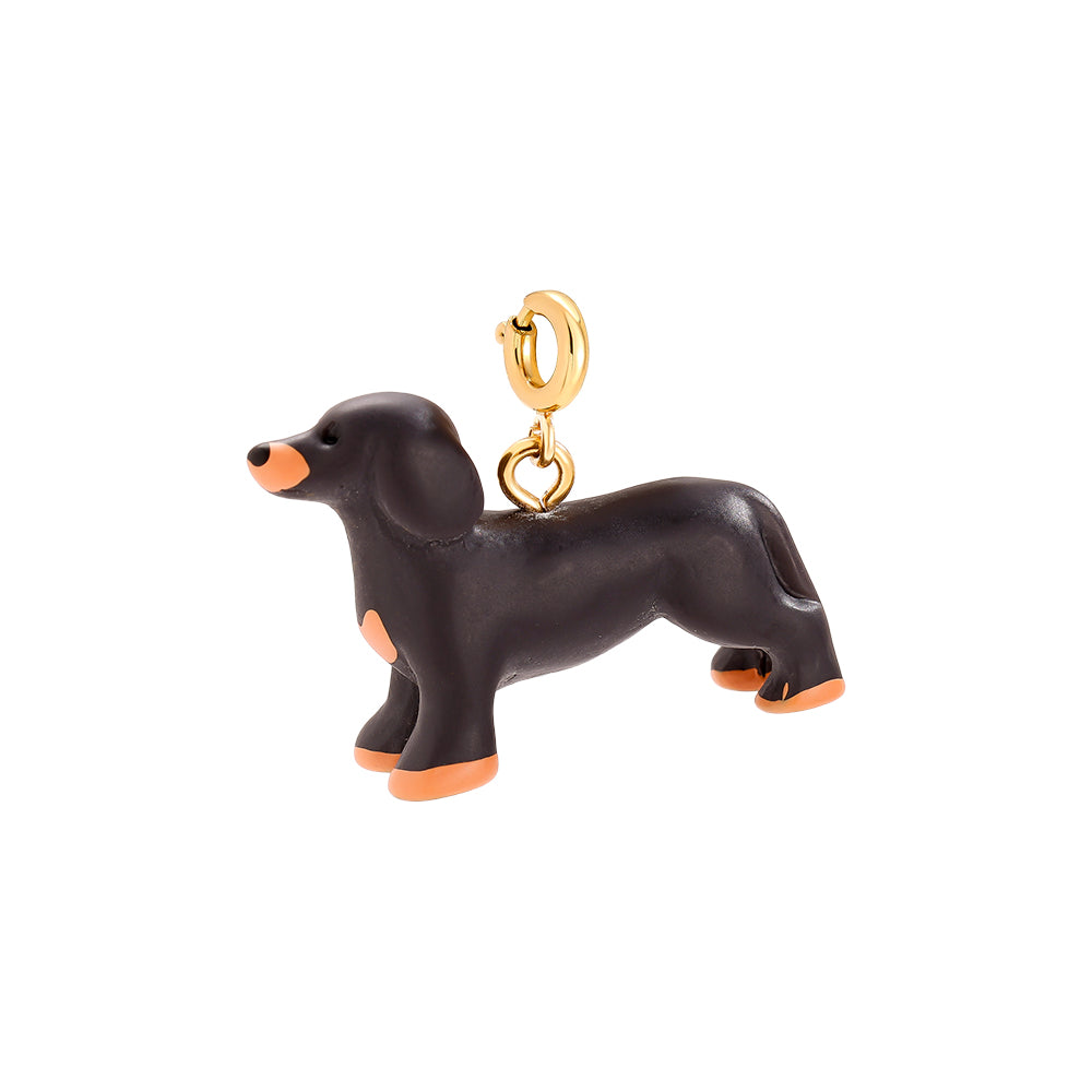 ALLISTE Charm Big Dog Gold