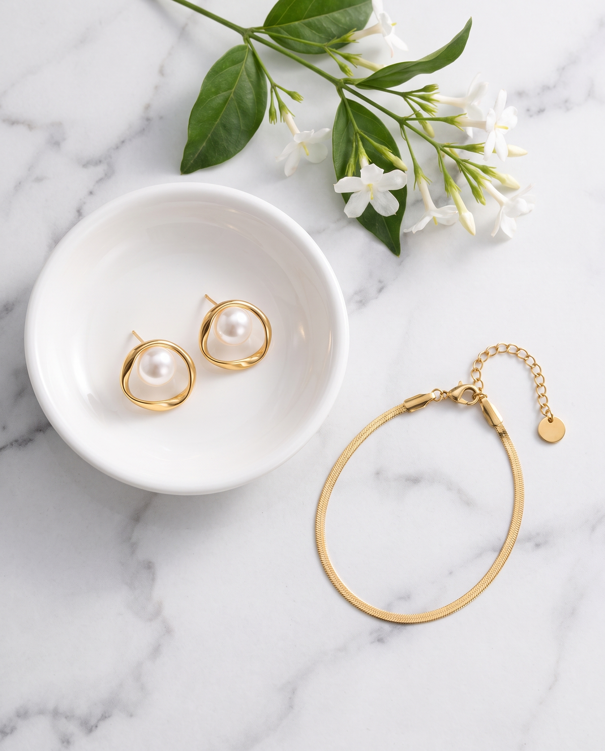 Set Perle Flatlay